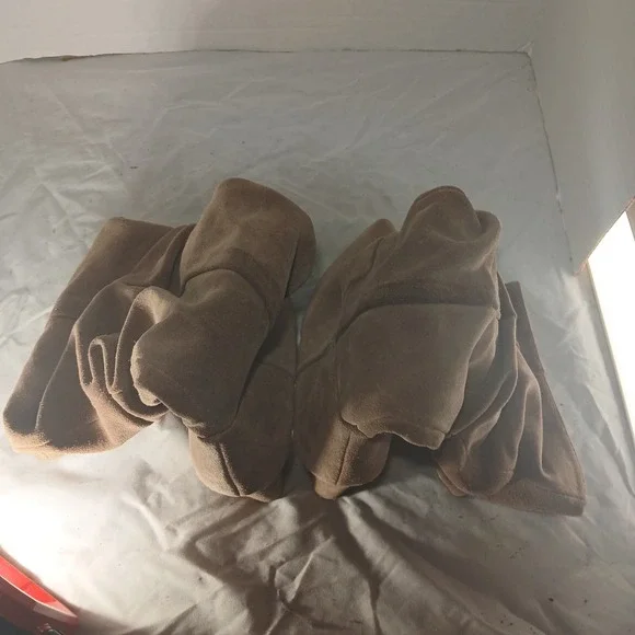 Franco Sarto Artesia Brown Suede Slouchy Knee High Block Heel Boots Womens 8M - Picture 7 of 10